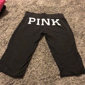 Pink capris